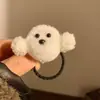 Laços de Cabelo de Pelúcia Desenho Animado Fofo, Cordas de Cabelo de Boneca Adoráveis, Faixas de Cabelo, Acessórios de Cabelo Fofos para Crianças, Presentes e Lembrancinhas
