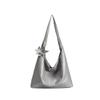 Nova Bolsa Hobo Tecida de Ombro para Mulheres 2026, Bolsa Tote de Ombro Grande Capacidade de Nicho de Luxo Versátil para o Dia a Dia