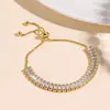Pulseira Exquisita de Cobre Kenjie Moda Japonesa e Coreana Temperamento Uso Diário Ajustável Preço Especial Pulseira de Puxar Amor