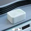 Novo porta-sabonete aromatizador de ar para carro, porta-sabonete decorativo respirável, caixa de sabonete para viagem de carro, caixa de sabonete oca