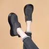 Zapatos tipo Birkenstock para mujer de suela gruesa, que aumentan la altura, colección otoño 2026, sin cordones, sandalias planas retro tipo Birkenstock, mocasines casuales
