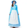 Vestido de fantasia de pioneira Vestido de fantasia histórica americana feminina Guerra Civil Vestido de colônia da pradaria Fantasia de Halloween