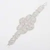 Pulsera de Boda con Pedrería para Novia, Pulsera Exagerada de Lujo con Diamantes Completos para Vestido de Novia, Joyería de Comercio Exterior B161