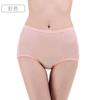 Ropa interior para mujer modal cadera elástico transpirable doble jacquard calzones de cintura media 3095