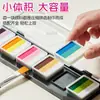 Mengguang Color Gradiente Transfronterizo Lavable Set de Tiras de Colores Arcoíris Pintura Corporal para Niños Cara de Niños Pigmento de Pintura de Secado Rápido