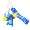 Nuevo Llavero de Stitch de Dibujos Animados Goma Suave Colgante para Llaves de Coche Bolso Stitch Pareja Pequeño Regalo Venta al por Mayor