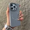 Adequado para iPhone 18 Pro Max, capa de telefone magnética com suporte invisível para lente, sensação de pele, capa de proteção total Apple 17