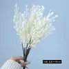 Buquê de Trigo Artificial Estilo Retrô Flores Europeias e Americanas Decoração de Casa para Sala de Estar Entrada Trigo Floral Aquático Feito à Mão Flores Artificiais
