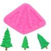 Molde de Silicona para Árbol de Navidad de Amazon Molde para Decoración de Pastel de Fondant y Chocolate Herramienta para Hornear Pasteles DIY