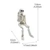 Novos Enfeites de Esqueleto Pendurados em Estoque Halloween Casa Miniatura Esqueleto Humano Adereços Escultura Decorações
