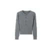 Suéter de tricô com tranças slim fit estilo coreano para mulheres, top de base de alta qualidade para outono e inverno com mangas de renda