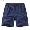 Shorts Deportivos Casuales de Seda Helada Transpirables para Hombre Europeos y Americanos Venta Caliente de Verano Sueltos Cómodos de Talla Grande Delgados