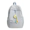 Mochila de gran capacidad para estudiantes de secundaria femeninas, simple y versátil, mochila estilo japonés para estudiantes de preparatoria y universidad, mochila elegante
