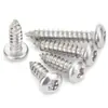 Tornillos Ranura Flor de Ciruelo Acero Inoxidable 304 Grado de Ingeniería Precisión Antikorrosión y Antióxido Ferretería Tornillos Fabricante Suministro a Granel