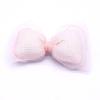 Productos semiacabados de tela de relleno de algodón tridimensional para manualidades estilo coreano con lazo de malla accesorios para el cabello de niñas ropa para niños accesorios para zapatos y calcetines