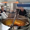 650L Hot Pot Material de Base Wok Pimenta Molho de Tomate Panela de Mistura Aquecida Uniformemente