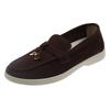 25 Novos Estilos de Mola e Verão Slip-On Preguiçosos Mocassins para Mulheres Exportação Tamanho Grande Sola Rasteira Pequeno Aroma Cor Doce Gorro Sapatos Femininos