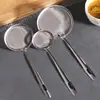 Juego de Coladores de Acero Inoxidable con Malla Filtrante para Uso Doméstico, Cuchara Separadora de Aceite, Red para Filtrar Aceite de Cocina, Espumadera para Retirar Espuma