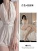 Lingerie Erótica Plus Size com Gola Halter, Costas Transparentes sem Costas, Chemise Sexy para Casal, Diversão, Humor Feminino, Roupa de Dormir, Desejo 318