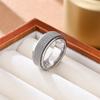 Anillo Europeo y Americano de Malla Trenzada Giratorio de Acero de Titanio Celebridad de Internet Anillo de Acero Inoxidable Personalidad Temperamento Sentido del Diseño en stock Cabello