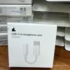 Adaptador aplicable ORG Apple iphone15 USB-C a 3.5 Cable de control de auriculares Línea de audio C a 3.5