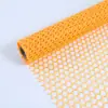 Malha Furada Redonda Coração Fio Estilo Coreano Embalagem de Buquê Criativa Embalagem de Flor Rosa Pacote de Material Malha para Flores