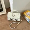 Bolso de Lunares de Moda de Este Año para Mujer 2026 Nueva Moda Bolso Cruzado Versátil Bolso Cuadrado Pequeño Exquisito Súper Popular