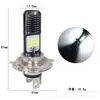 Farol da motocicleta bolha H4 BA20D PX15D 3030 24SMD alta potência brilhante LED luz da motocicleta