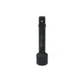Haste de Extensão para Pistola de Ar de 1 polegada, Haste de Conexão Pneumática, Haste de Extensão Operada a Ar, Haste de Extensão para Soquete, Haste Curva de Uso Industrial Pesado