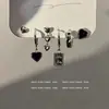¡Ah, Aretes Rosas de Primavera Temprana! Set de Pendientes de Lazo de Diamante Delicado Pendientes de Diseño Nicho