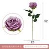 Flor Rosa Cabeça de Flor Flor Artificial Flor de Seda Decoração de Casamento Cártamo Parede de Fundo Estrada Flor Flor DIY Arte com Flores