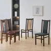 Cadeira de Jantar para Hotel, Novo Estilo Chinês Luxo Leve para Restaurante, Sala Privada, Banquete, Hot Pot, Alta Encosto, Arte em Ferro Comercial para Restaurantes