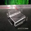 Porta Publicidad de Acrílico Clips para Estantería de Supermercado Accesorios Señal Indicadora de Clasificación Farmacia Señal Guía de Compra Porta Tablero Kt