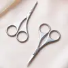 Mini tesouras de beleza portáteis, tesouras de bordado, tesouras para sobrancelha, tesouras para pelos do nariz e barba, disponíveis diretamente da fábrica.