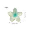 Novo Grampo de Cabelo Flor de Ovo Colorido de Plástico Perfumado Dopamina Flor Doce Elegante Pequeno Estilo Chanel Simples