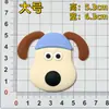 Cachorro de Desenho Animado PVC Borracha Macia Adesivos de Cola Creme Acessórios DIY Capa de Celular Acessórios de Cabelo Caneca Tamancos Acessórios para Sapatos