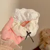 Goma de Pelo Oversize de Zhao Lusi para Mujer, Lazo de Pelo Retro de Gama Alta para Otoño e Invierno, Cuerda para el Pelo Floral de Estilo Perezoso