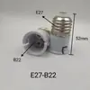 Portalámparas de conversión extendido E27, portalámparas universal con base de rosca E27 de 120 mm, casquillo de lámpara de plástico ABS, portalámparas de conversión E27