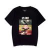 Japonês hot manga curta pullover animação impressão casual masculino e feminino jaqueta de manga curta uma geração de cabelo espião Play House