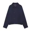 Ropa europea y americana para mujer transfronteriza, moda casual de venta caliente en AliExpress, chaqueta de aviador de doble botonadura + pantalones ajustados con cremallera