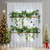 1 peça nova tela de janela de planta de flor colorida impressão digital 3D decoração quarto sala de estar direto da fábrica desgaste mastro janela