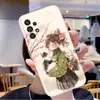 Adequado para capa de celular Samsung S26 Ultra, capa protetora A57, mochila S24, capa macia de TPU com tema de menina, S25 PLUS com design de gato