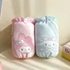 Mangas Impermeáveis Kuromi para Crianças Outono e Inverno Meninas e Meninos Mangas para Meninas e Meninos Mangas são Anti-Sujeira e Resistentes a Manchas