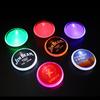 Insignia Luminosa LED Logo Imprimible Evento de Reunión Anual Insignia Flash Broche de Barra Insignia Digital Redonda Lote