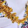Decoraciones de Año Nuevo al por mayor, Serpentinas de Estrellas, Guirnaldas de Estrella de Cinco Puntas para el Día Nacional, Decoraciones Cifradas para Centro Comercial de 2 m