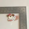 Novo Pingente Cachorro Garfo Acessórios de Acrílico DIY Adorno de Cabeça Grampo de Cabelo Capa de Celular Patch Decoração Buraco Tira de Sapato
