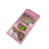 Set de Uñas Vestibles de Dibujos Animados Set de Pulsera Rosa para Niños Pegatinas de Uñas Artísticas Parche de Uña Removible para Niñas Pequeñas Venta al por Mayor