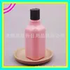Frasco rosa de 200ml com bomba de loção, frasco quadrado com tampa flip-top, frasco de limpador facial de 200ML, frasco pequeno vazio para remédio