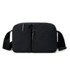 2026 Nueva Bolsa Cruzada de Hombro Único de Tela de Nylon Impermeable para Mujer, Versátil, Multibolsillo, Cuadrada Pequeña Casual, para Viajes al Aire Libre, para Hombre