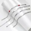 Joyería de Moda Transfronteriza Europea y Americana Pulsera de Acero de Titanio para Mujer Joyería de Acero Inoxidable de Lujo Ligero de Gama Alta Pulsera Personalizada para Mujer